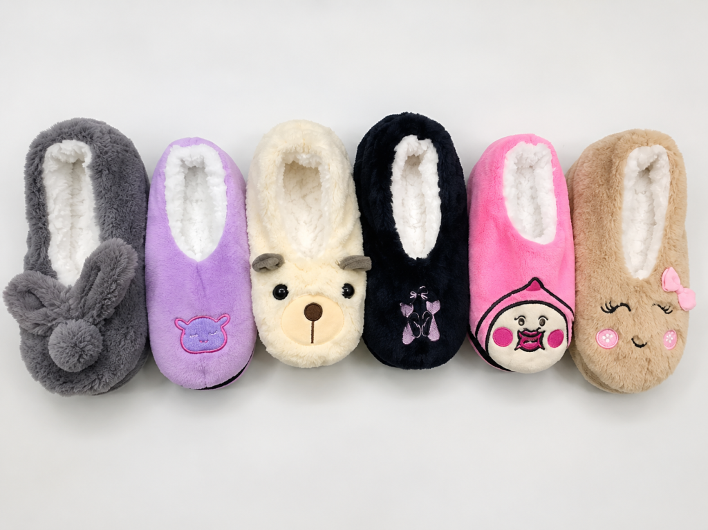 J - Pantufa Feminina Ninho de Conforto F-DW-6213 Diversas Cores Pac C/12, Colocar no Carrinho Somente Multiplos.