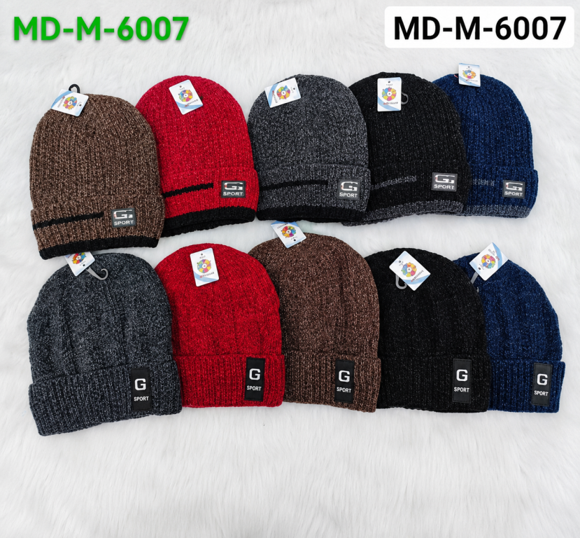 F - Gorro Masculino Urban Style MD-M-6007 Diversas Cores Pac C/12, Colocar no Carrinho Somente Multiplos do Pac.