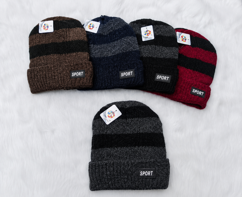 F - Gorro Masculino Urban Sport MD-M-6008 Diversas Cores Pac C/12, Colocar no Carrinho Somente Multiplos do Pac.