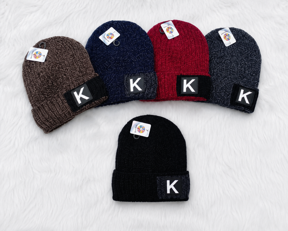 F - Gorro Masculino K Style MD-M-6008 Diversas Cores Pac C/12, Colocar no Carrinho Somente Multiplos do Pac.