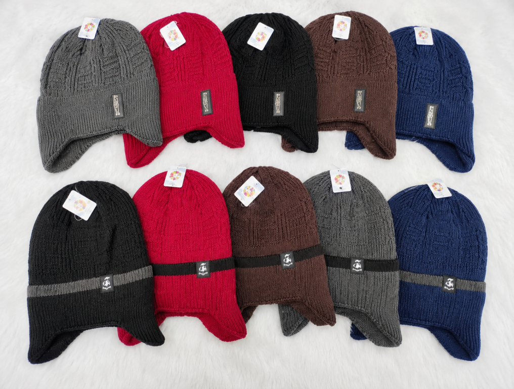 F - Gorro Masculino Urban Line MD-M-6012 Diversas Cores Pac C/12, Colocar no Carrinho Somente Multiplos do Pac.