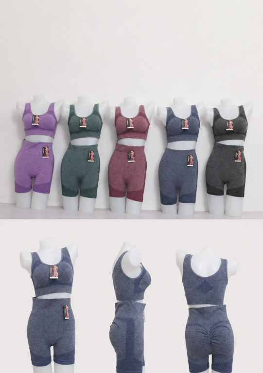 E - Conjunto Fitnesse Pop up Ref: Y-020  Diversas Cores Pac C/12 Conj., Colocar no Carrinho Somente Multiplos do Pac.
