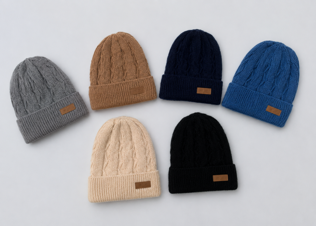 F - Gorro Feminino Tricô Basic Premium MF-TS-6048 Diversas Cores Pac C/12, Colocar no Carrinho Somente Multiplos do Pac.