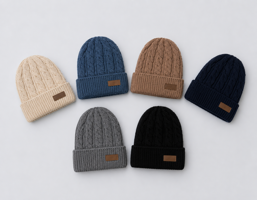 F - Gorro Feminino Tricô Basic Premium MF-TS-6048 Diversas Cores Pac C/12, Colocar no Carrinho Somente Multiplos do Pac.