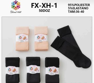 J - Meia Masculina FX-XH-1 Diversas Cores Pac C/12 UN, Colocar no Carrinho Somente Múltiplos do Pac