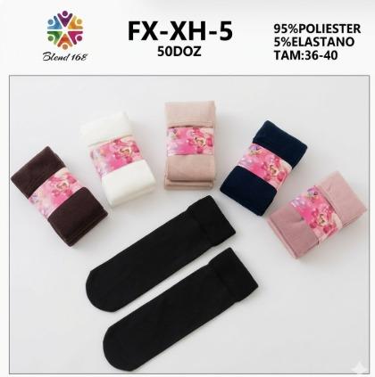 J - Meia Masculina FX-XH-5 Diversas Cores Pac C/12 UN, Colocar no Carrinho Somente Múltiplos do Pac