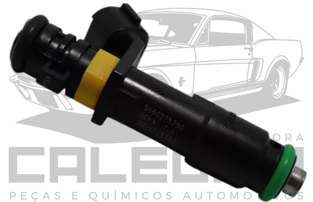 BICO INJETOR CITROEN E PEUGEOT  PRETO - 307 308 407 408 C4 C5 C8 PICASSO