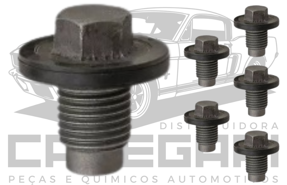 BUJAO CARTER FIAT ARGO CRONOS UNO STRADA TODOS MOTOR FIREFLY - CHAVE ALLEN 12MM (LA-2888)