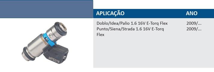 BICO INJETOR DOBLO PALIO IDEA PUNTO SIENA STRADA (IPE018 / DK0099139) - MAGNETI MARELLI