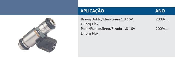 BICO INJETOR BRAVO LINEA DOBLO IDEA PALIO PIUNTO SIENA STRADA (IPE019 / DK0099140A) - MAGNETI MARELLI
