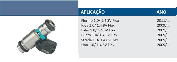 BICO INJETOR MOTOR FIORINO PALIO IDEIA PUNTO STRADA UNO (IPE024 / DK0102235.A) - MAGNETI MARELLI