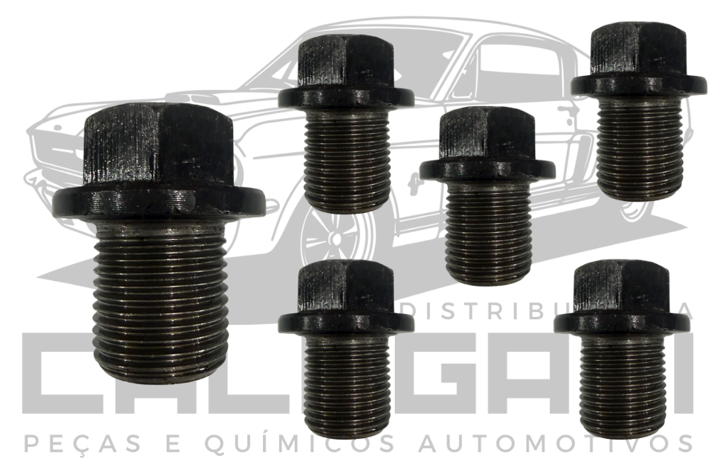 BUJAO CARTER FIAT TORO JEEP RENEGADE COMPASS M18 X1,5 - CHAVE SEXTAVADA 19MM (LA-2803)