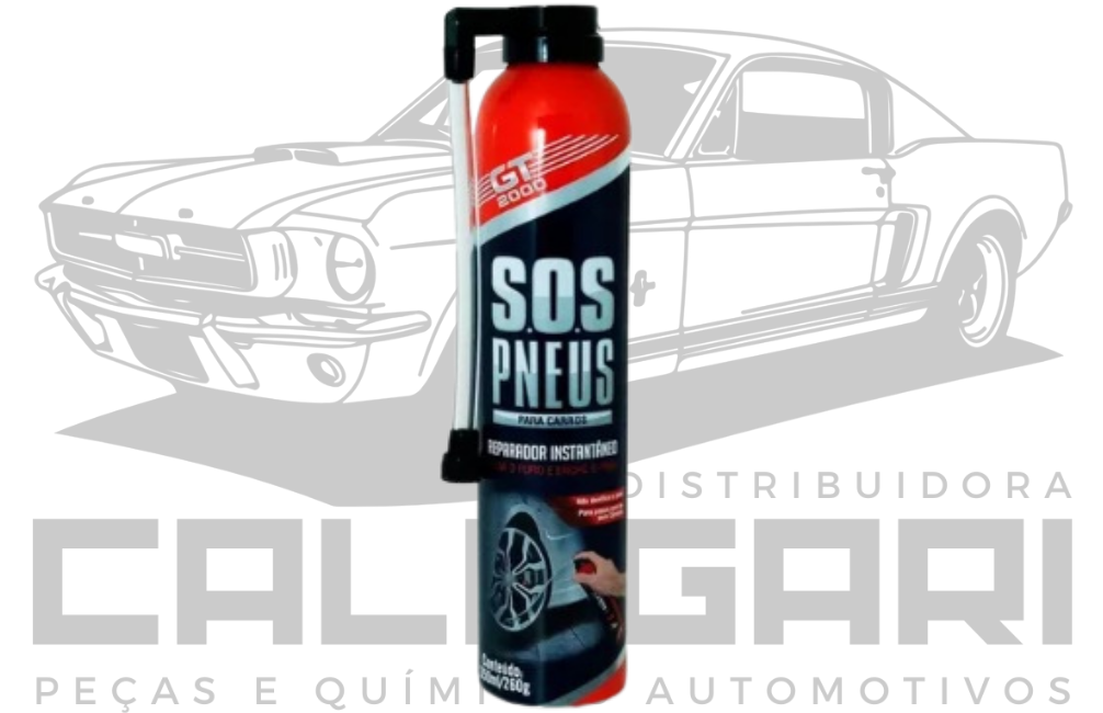 GT-40446 REPARADOR DE PNEUS GT PREMIUM CARRO 400ML/260G