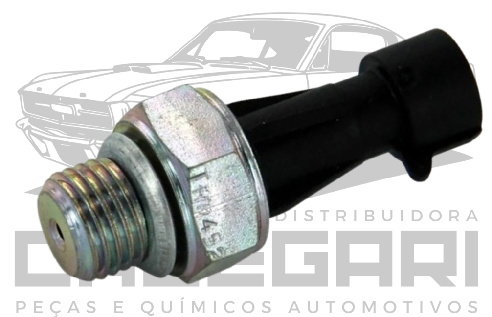 SENSOR INTERRUPTOR OLEO FIAT GM JEEP PRETO 55202374