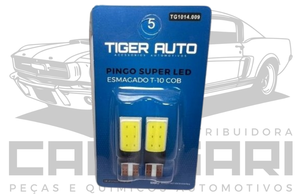 PINGO SUPER LED ESMAGADO T-10 COB
