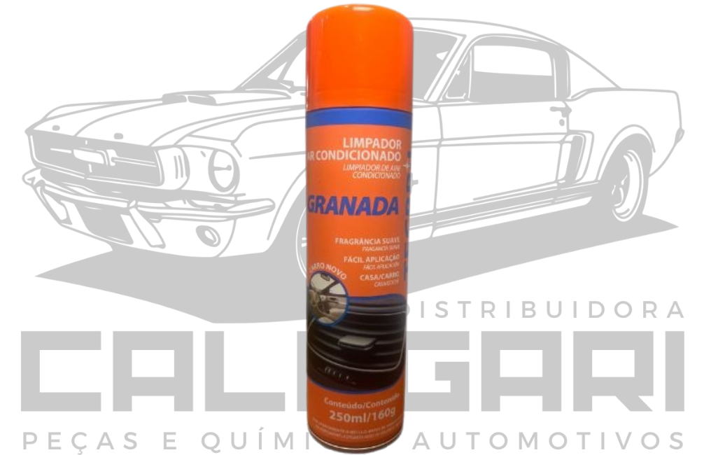 TECBRIL LIMPA AR CONDICIONADO GRANADA - CARRO NOVO - 250 ML