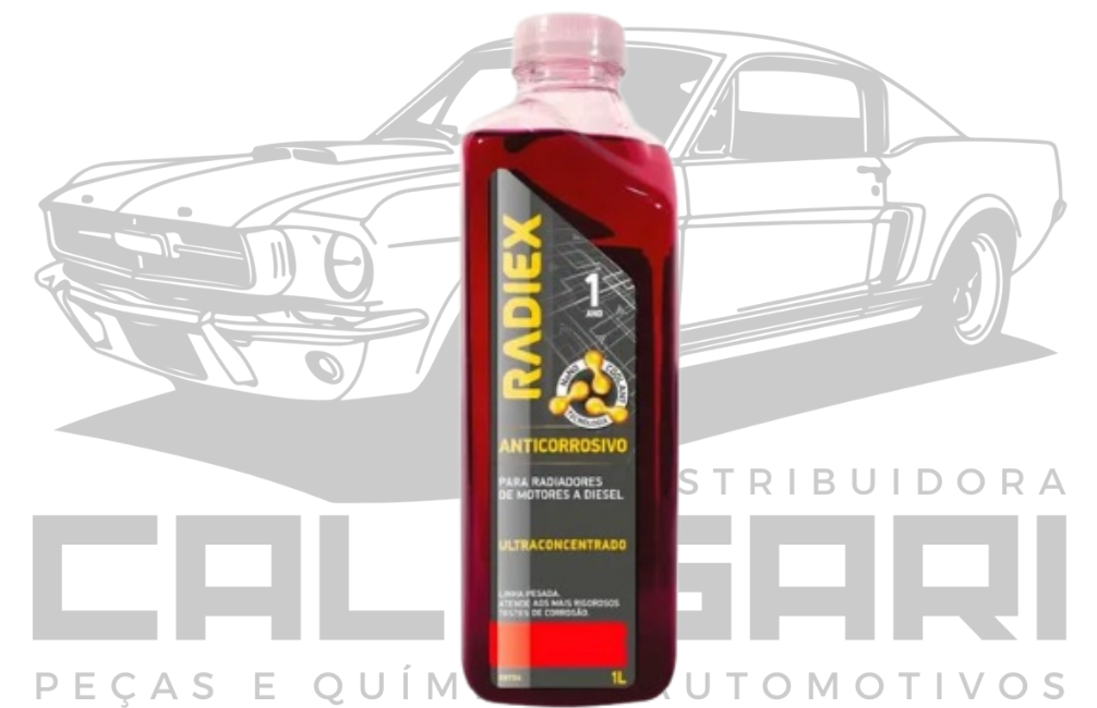 RADIEX R-8704 ANTICORROSIVO VERMELHO - 1 LITRO