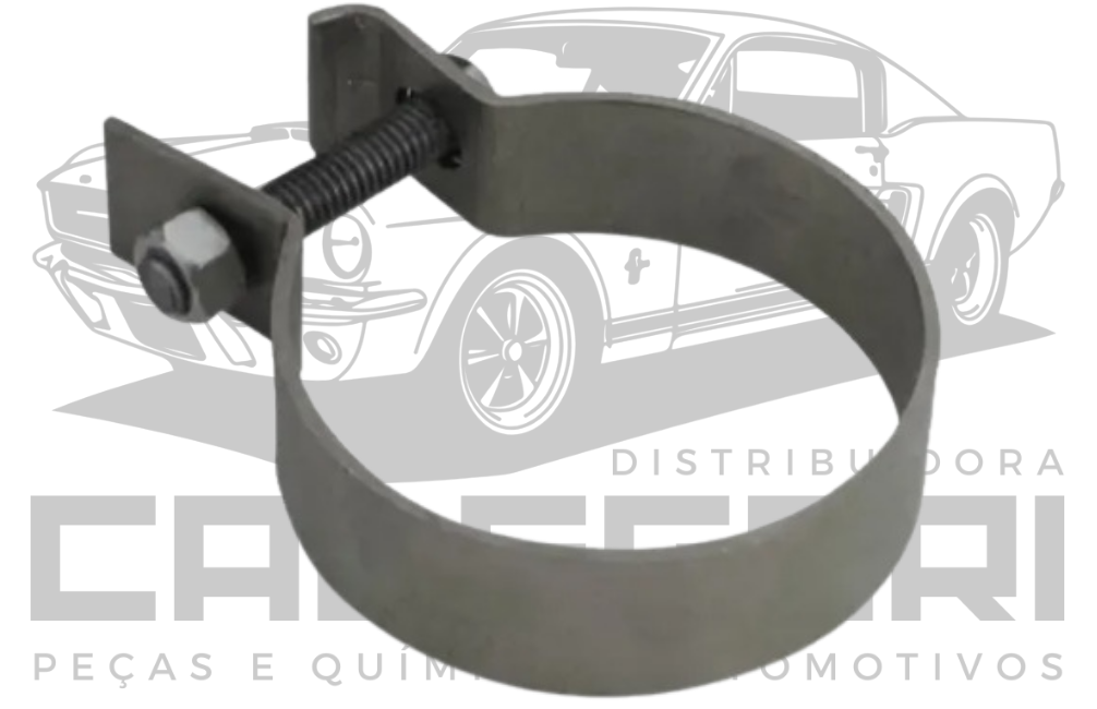 ABRACADEIRA ESCAPAMENTO FUSCA C/ PARAFUSO