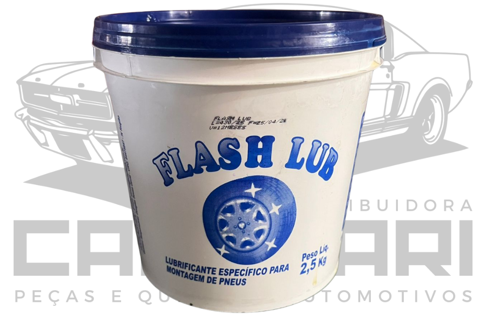 LUBRIFICANTE PARA MONTAGEM DE PNEUS FLASH LUB BD 2,5KG