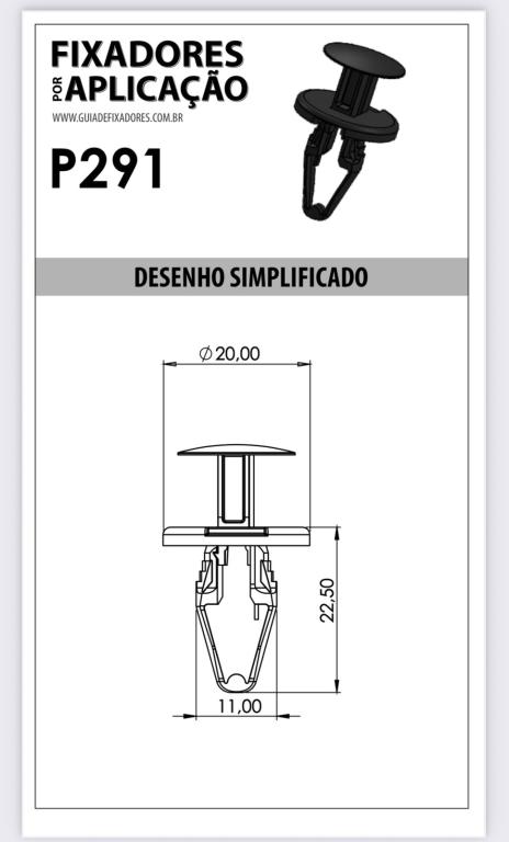 GRAMPO DE PRESSAO GM FORD