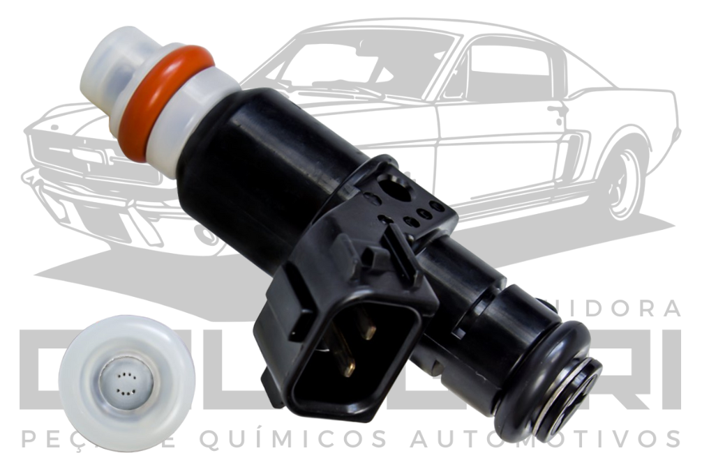 BICO INJETOR HONDA CIVIC 1.8 FIT 1.4 CITY 1.5 - 8 FUROS 3M