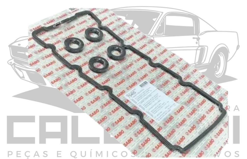 JOGO JUNTA TAMPA DE VALVULA COM RASPADORES (GROSSA) FIAT MOTOR FIAT E-TORQ 1.6 / 1.8 16V