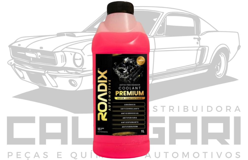 ADITIVO RADIADOR PRONTO USO ROSA ROADIX PREMIUM - 1 LITRO
