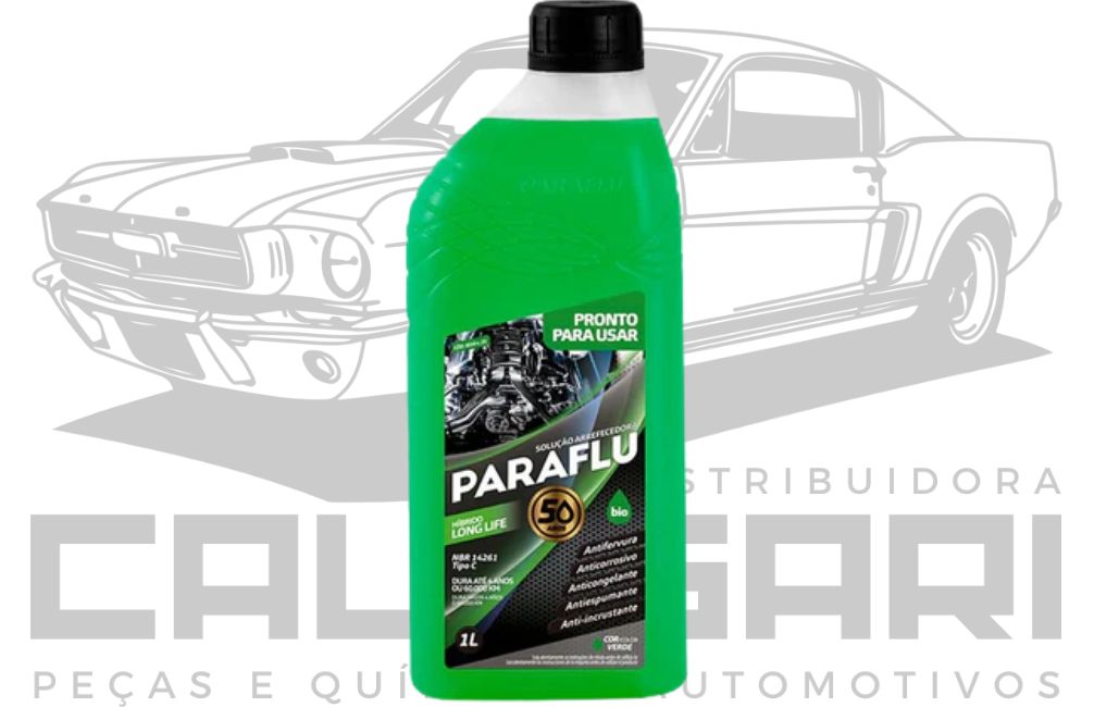 PARAFLU ECOFLU BIO ADITIVO RADIADOR PRONTO USO VERDE 10-3016 - 1 LITRO