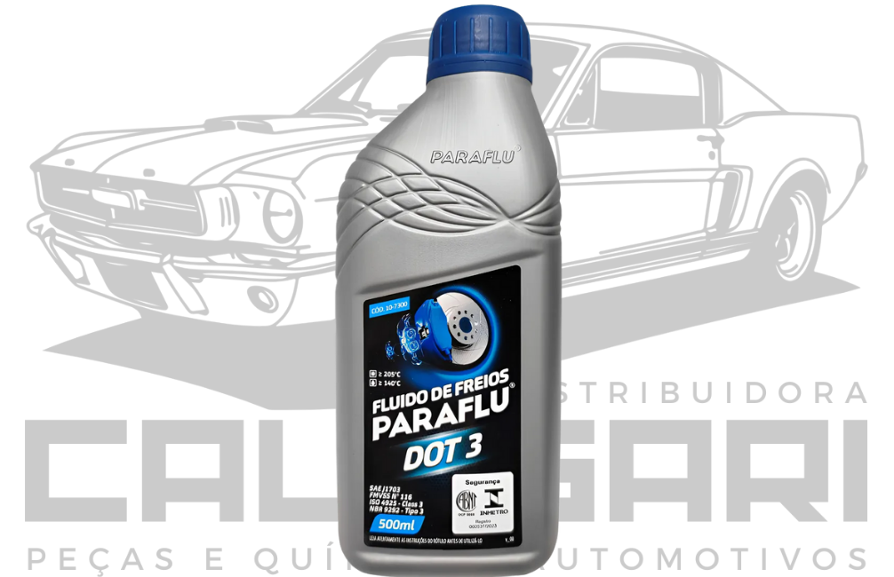 PARAFLU FLUIDO DE FREIOS DOT 3 10-7300 - 500 ML