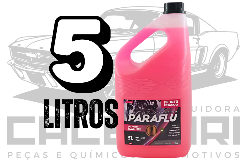 PARAFLU ECOFLU BIO ADITIVO RADIADOR PRONTO USO ROSA  10-3022 - 5 LITROS