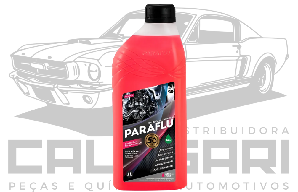 PARAFLU ECOFLU BIO ADITIVO RADIADOR CONCENTRADO ROSA 10-3001 - 1 LITRO