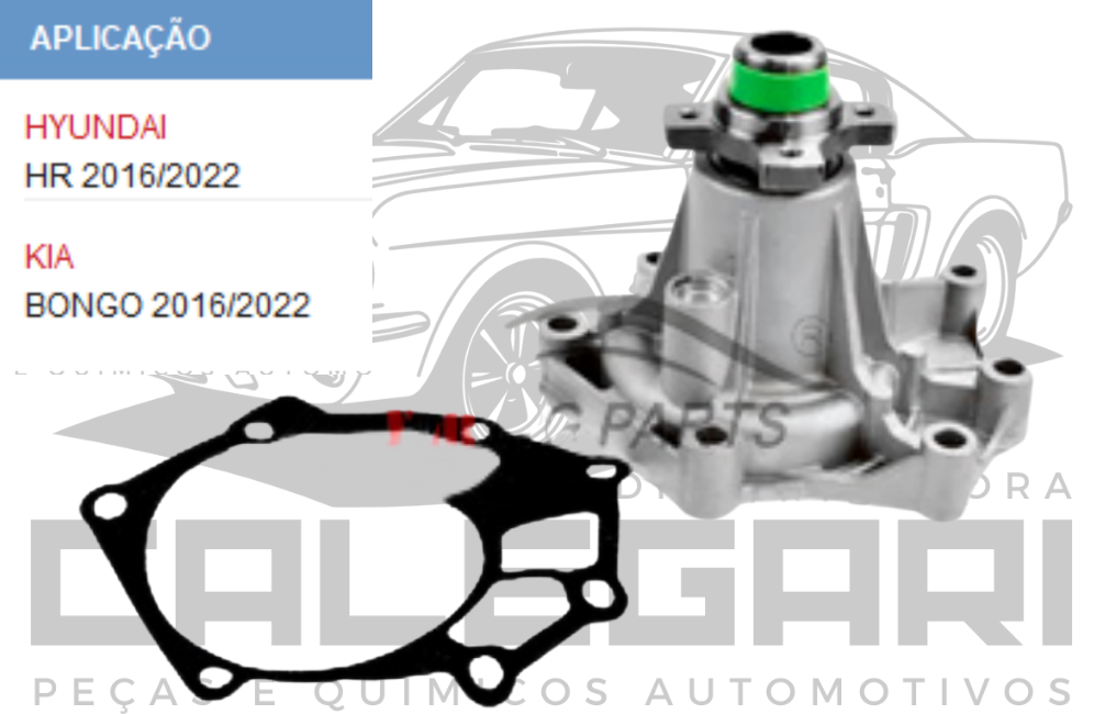 BOMBA DE AGUA HYUNDAI HR / KIA BONGO - 2.5 16V