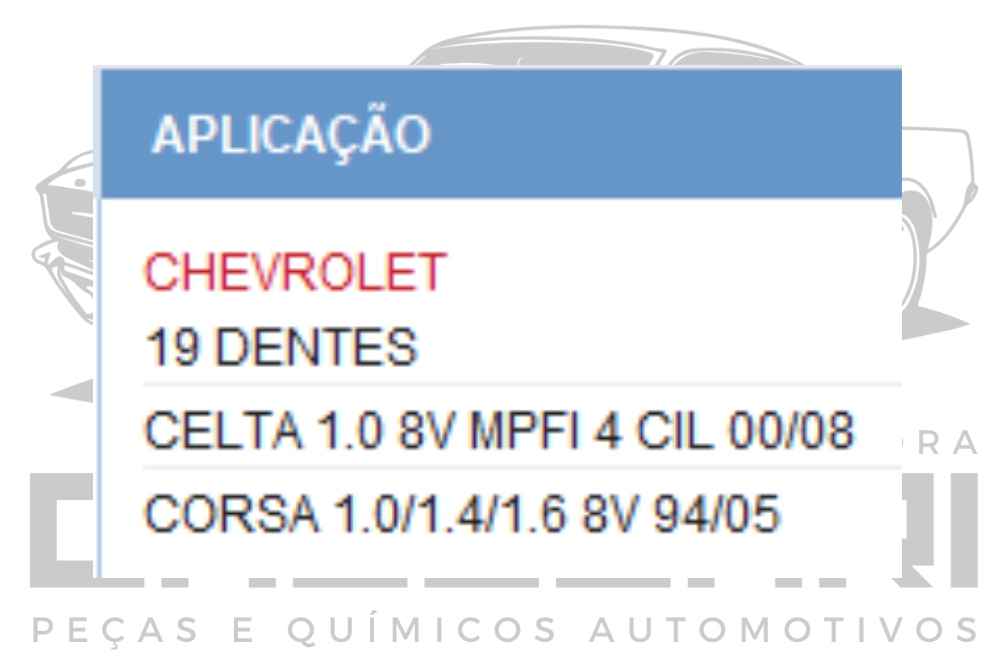 BOMBA DE AGUA GM 19 DENTES CORSA CELTA - MPFI