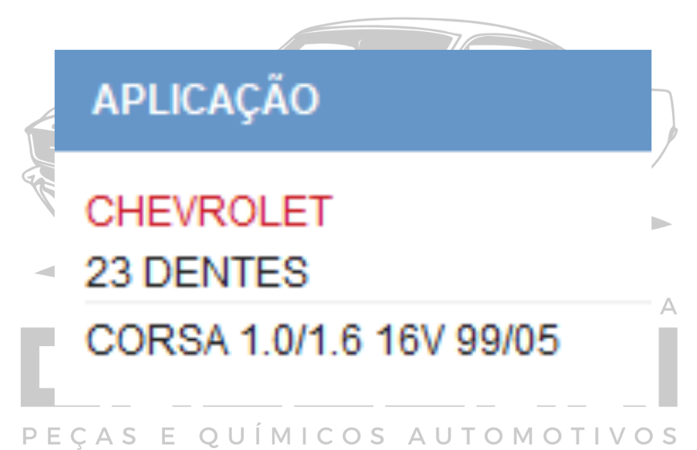 BOMBA DE AGUA GM CORSA - 1.0 1.6 16V 23 DENTES