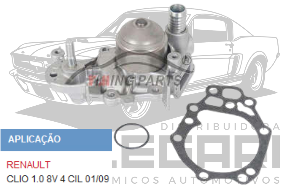 BOMBA DE AGUA RENAULT CLIO - 1.0 8V 4CC