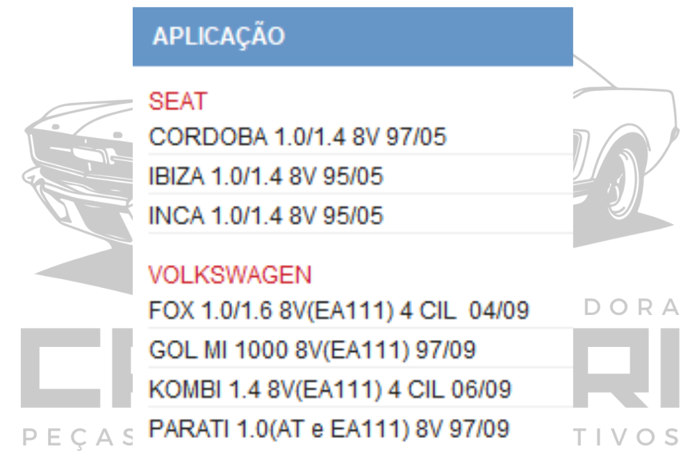 BOMBA DE AGUA VW FOX KOMBI PARATI GOL MI POLO CLASSIC / SEAT CORDOBA IBIZA INCA - EA111