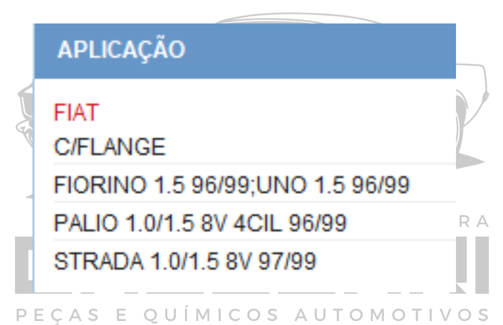 BOMBA DE AGUA FIAT FIORINO UNO PALIO STRADA - 1.0 1.5 COM FLANGE