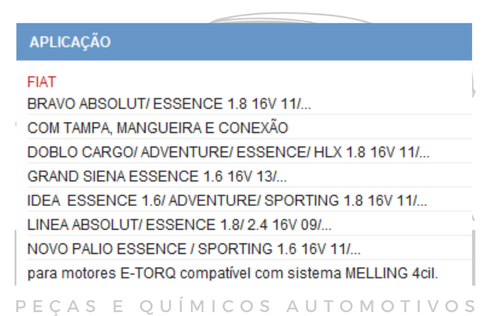 CARCACA BOMBA DE AGUA FIAT BRAVO DOBLO GRAND SIENA IDEA NOVO PALIO - ETORQ