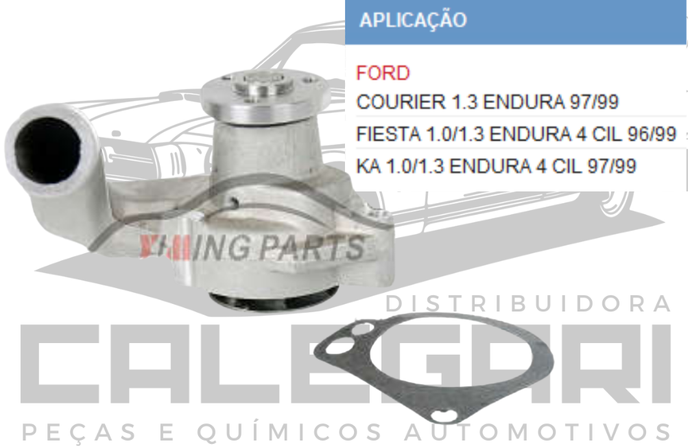 BOMBA DE AGUA FORD FIESTA KA COURIER - 1.0 1.3 ENDURA