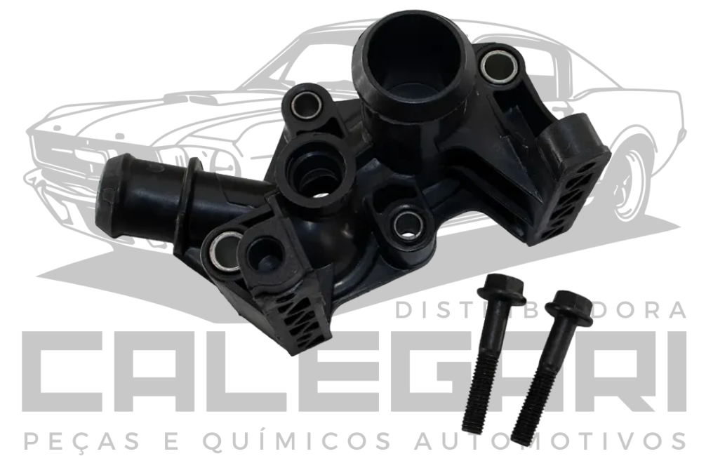 CARCACA DA VALVULA TERMOSTATICA - FORD ECOSPORT NEW FIESTA 1.6 MOTOR SIGMA