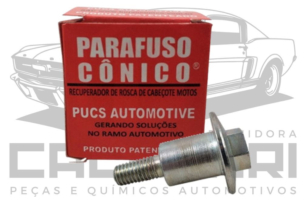 PARAFUSO CONICO PARA CABECOTE DE MOTO