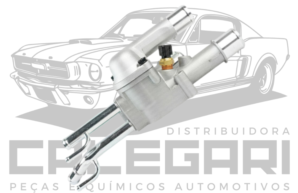 CARCACA + VALVULA TERMOSTATICA + SENSOR PRETO - HYUNDAI TUCSON ACCENT ELANTRA I30 IX35 / KIA CARENS CERATO SOUL SPORTAGE