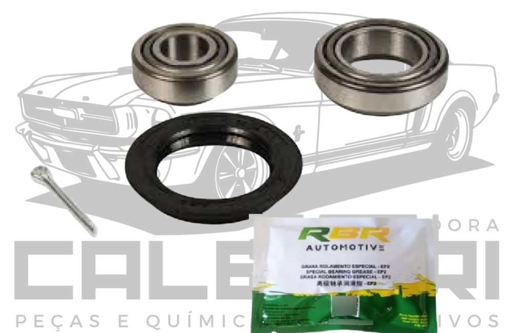 KIT ROLAMENTO RODA TRASEIRA GM CORSA MONZA - PARA UM LADO