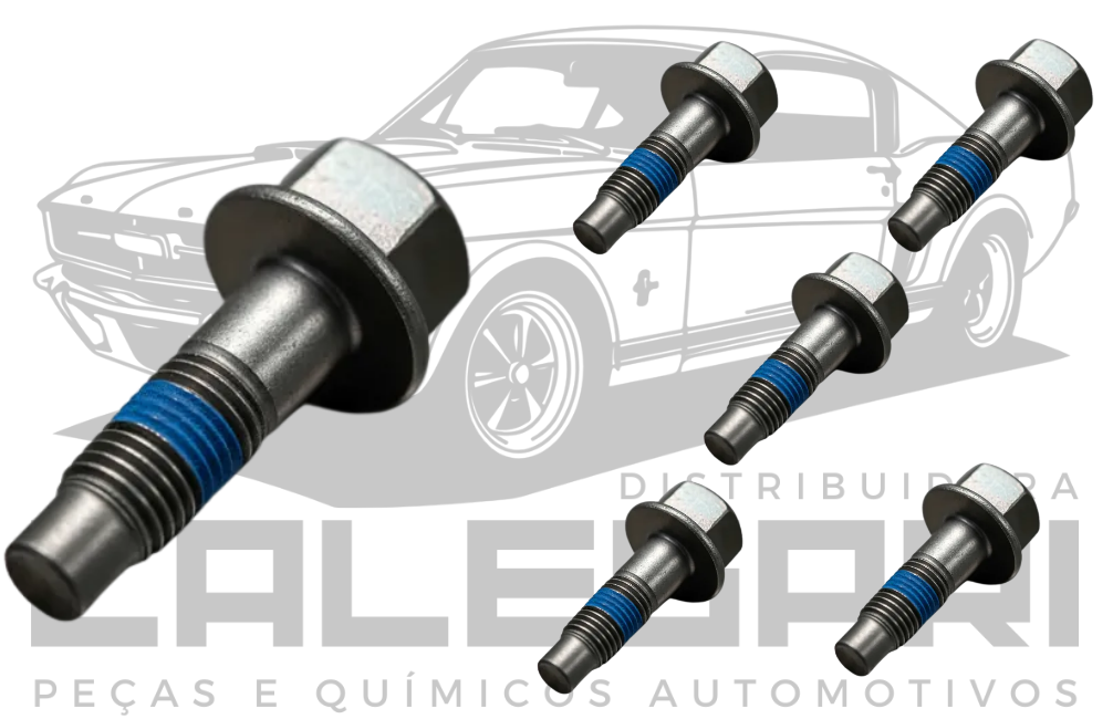 PARAFUSO DO GARFO EMBREAGEM HB20 M8 X 1 X 26MM - CHAVE SEXTAVADA  (LA-2951)