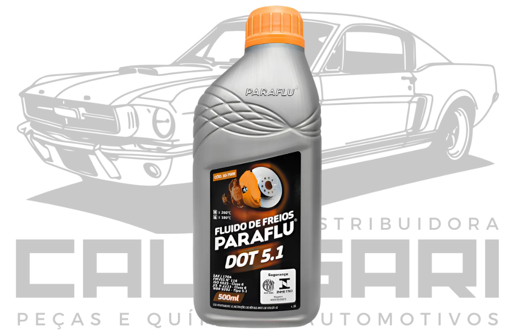 PARAFLU FLUIDO DE FREIOS DOT 5.1 10-7500 - 500 ML