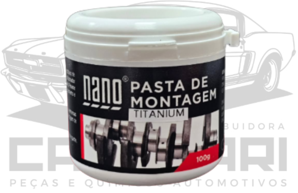 NANO PASTA DE MONTAGEM TITANIUM - 100G