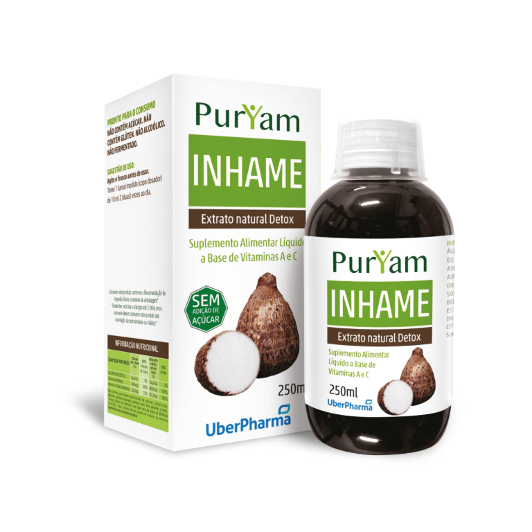 PURYAM ELIXIR DE INHAME c/ VIT. A e C 250 ML C/ CX