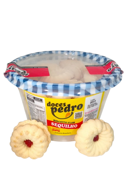 BISCOITO FLOR 250G DOCES PEDRO Cx C/77