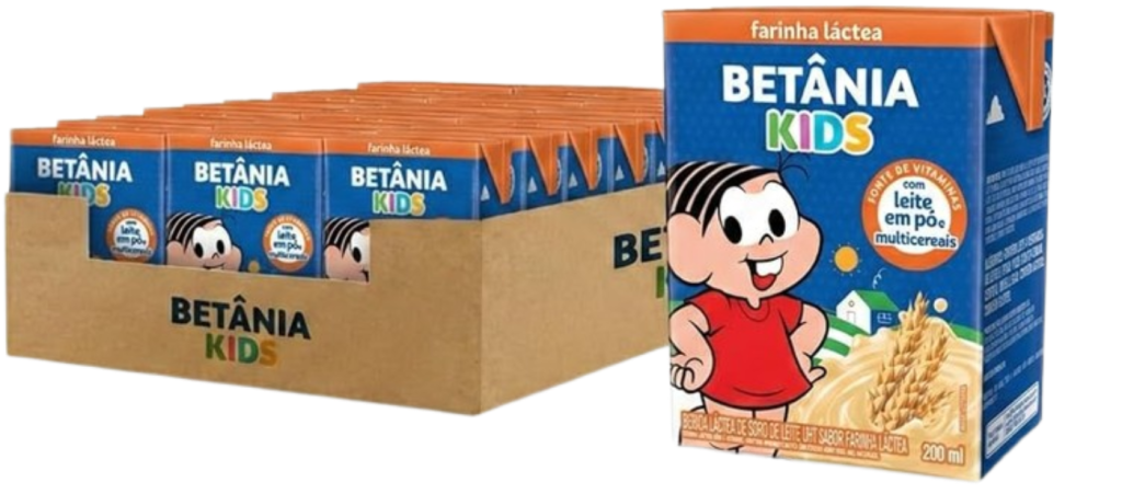FARINHA LACTEA LIQUIDA AROMATIZADO HORA DA MERENDA UHT CX/27 200ML BETÂNIA