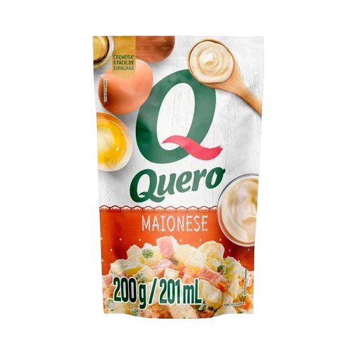MAIONESE SACHE 200G QUERO CX C/24